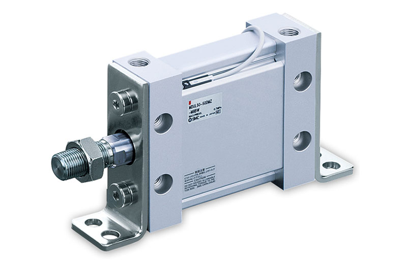 Compact actuator, plate type