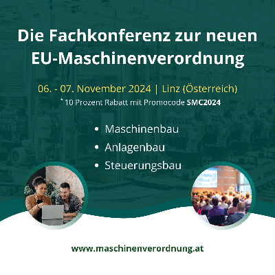 Fachkonferenz neue EU-Maschinenverordnung