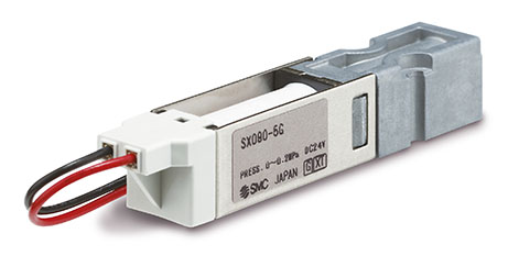 Zawory elektromagnetyczne 2/3-portowe o niskim profilu serii SX90
