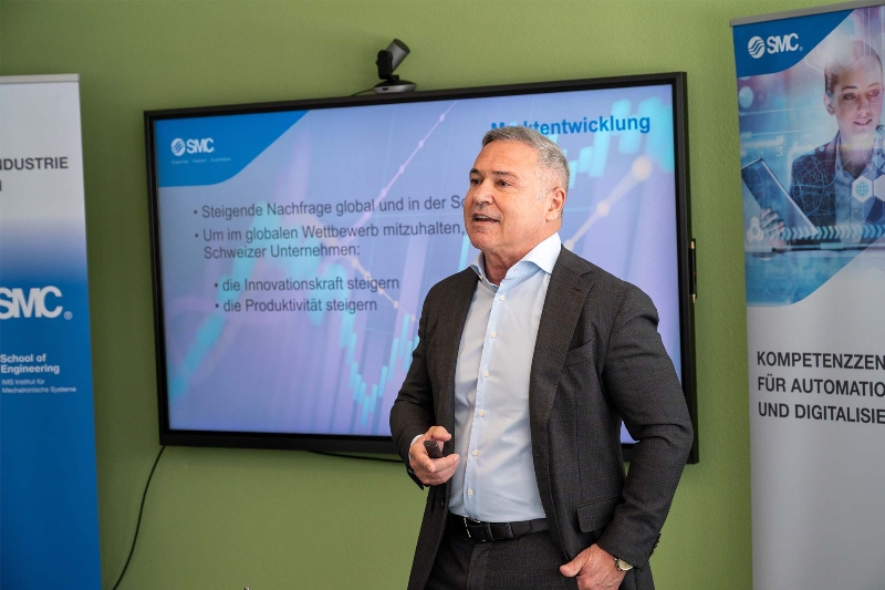 Daniel Langmeier, Geschäftsführer SMC Schweiz AG