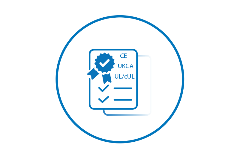Internationale Konformitäts- und Sicherheitsstandards