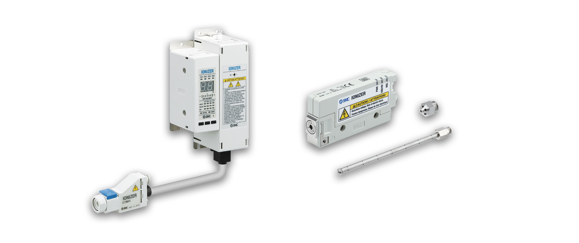 Ionisierer, Düsenausführung