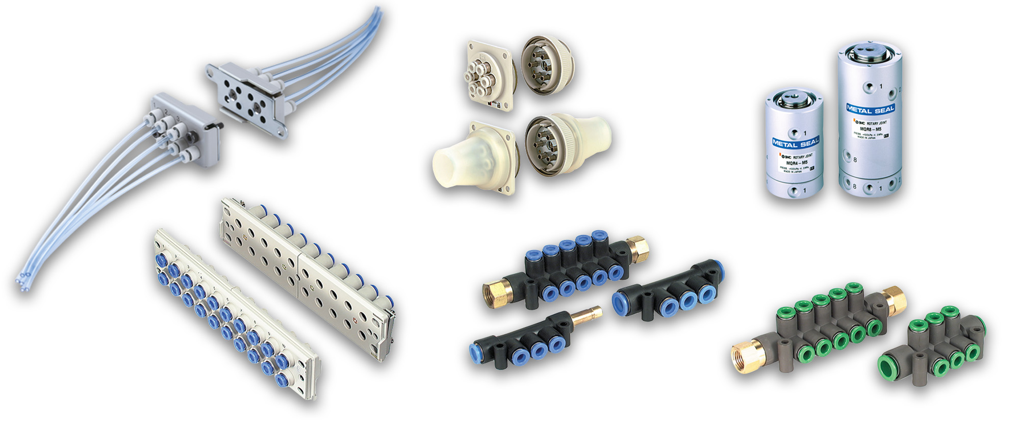 Mehrfachkupplungen und Verteiler