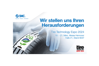 Auftakt ins Messejahr SMC auf der Tire Technology Expo 2024