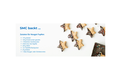 SMC backt …. Nougat-Tupfen