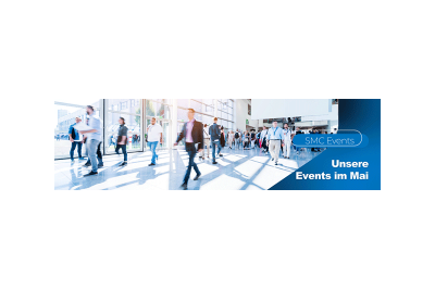 SMC Events im Mai: IFFA, Innovation Insights und SLAS Kongress