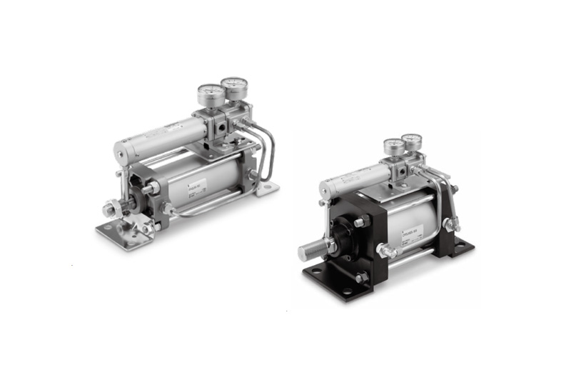 Standardzylinder mit angebautem Positioner