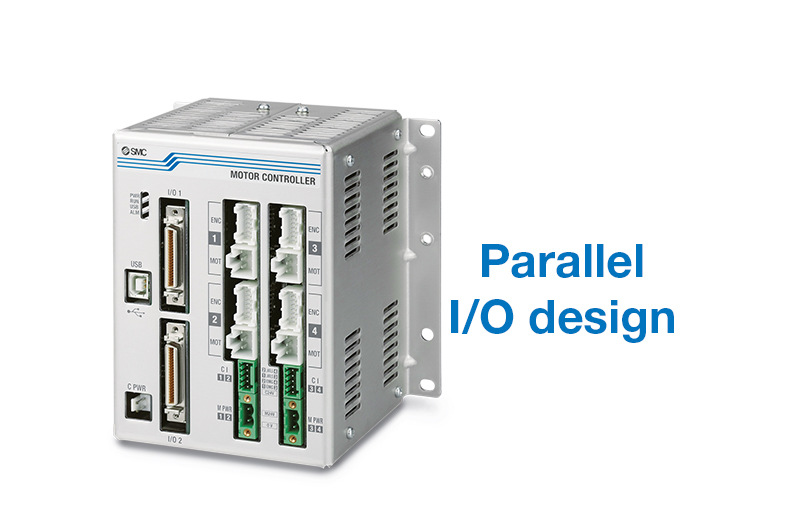 JXC73/83, Parallel I/O design