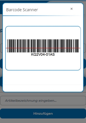 Scan Barcode KQ2