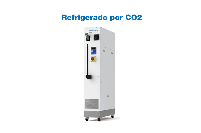 Chiller para semiconductores, refrigerante CO2 - Serie INR-495-042/043