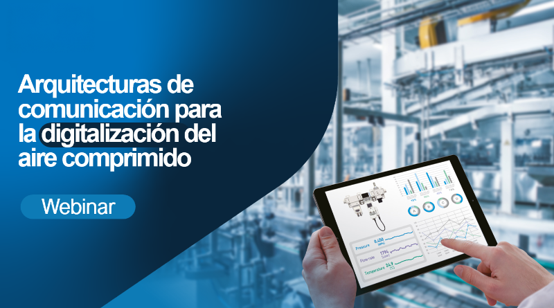 Arquitecturas de comunicación para la digitalización del aire comprimido