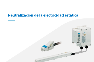 Soluciones SMC para la neutralización de la electricidad estática