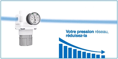 1. Réduire la pression au minimum nécessaire