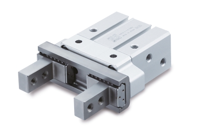 SMC lansează un graifăr pneumatic compact cu elemente de prindere paralele