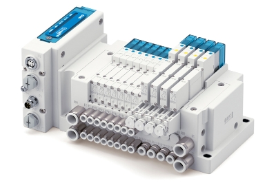 SMC JSY1000-E takes control of valves and ejectors in a single manifold