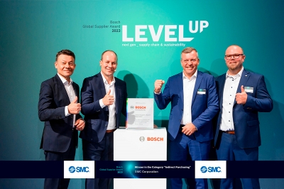 SMC receives Bosch Global Supplier Award 2023