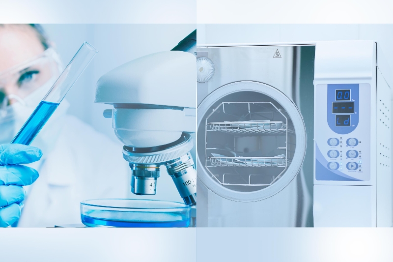 Schnell, präzise und effizient - Unsere Lösungen für Analysegeräte und Sterilisatoranwendungen