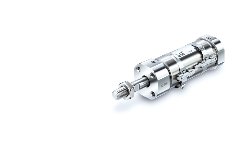 Kompakte Leistung, gebaut für Langlebigkeit - Edelstahlzylinder, kompakte / verbesserte wasserbeständige Ausführung - Serie CM5