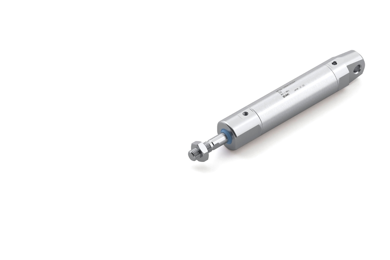 Spotless performance − Stainless Steel Cylinder / Non-adjustable Air Cushion Type − HF2A-CG5 Series 