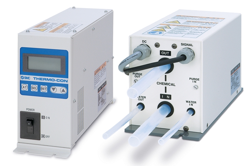 Temperierbad, Peltier Typ für Chemikalien, Kompakt (Controller & Wärmetauscher)