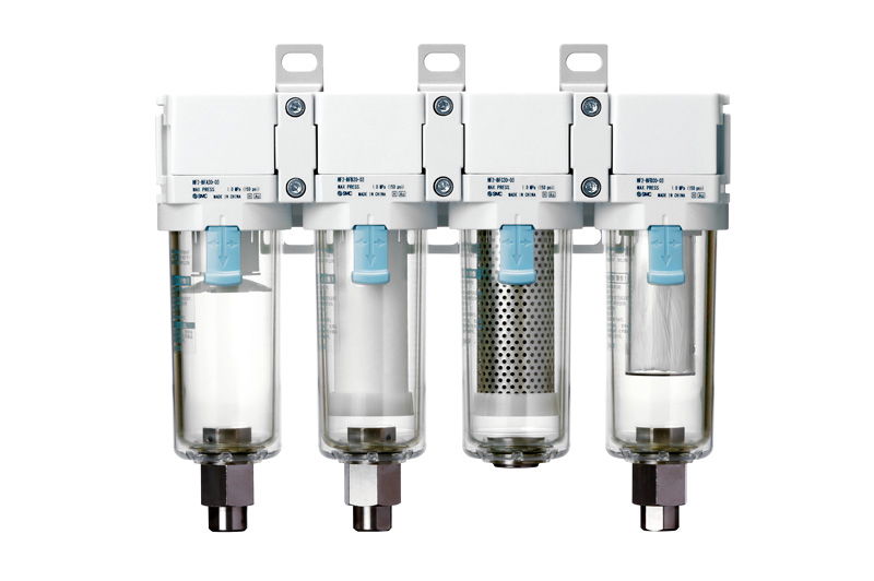 Bacterial removal air combination units
