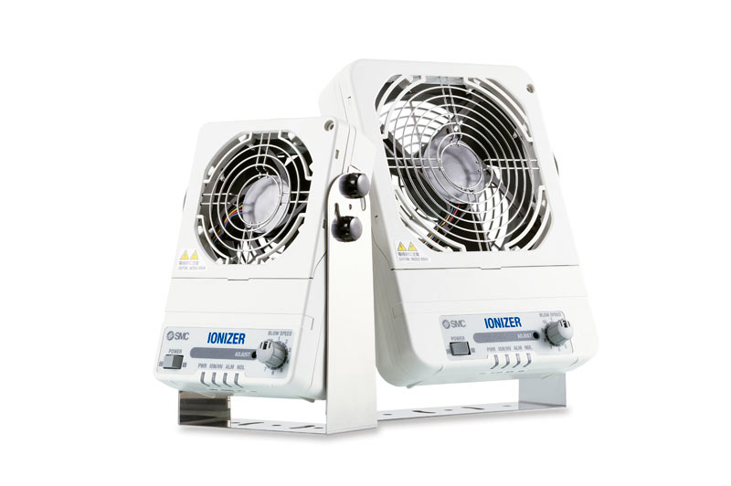 Ioniseur, Type ventilateur