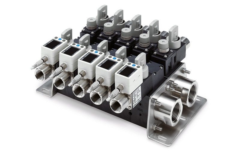 Digital Flow Switch Manifold for Water