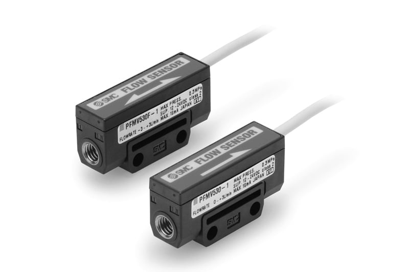 Serie PFMV, Flujostato digital para caudal intermedio