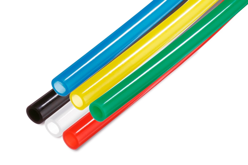 Clean and chemical-resistant tubing, polyurethane, FDA compliant