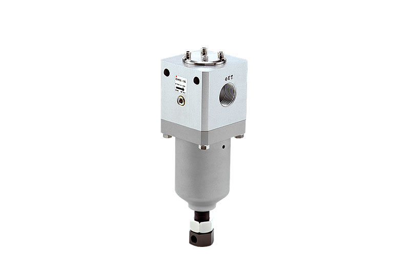 Direct acting regulator for high pressure applications up to 50 bar