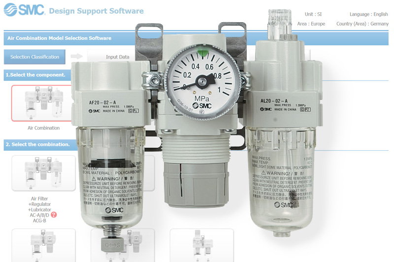 Air Treatment Unit Selector