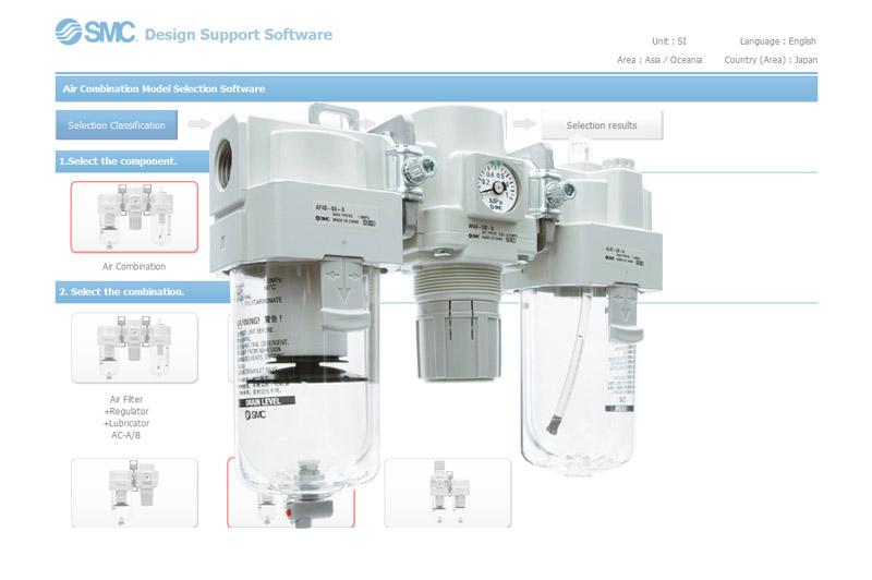 Airline equipment configurator