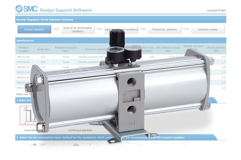 Booster Regulator Selector