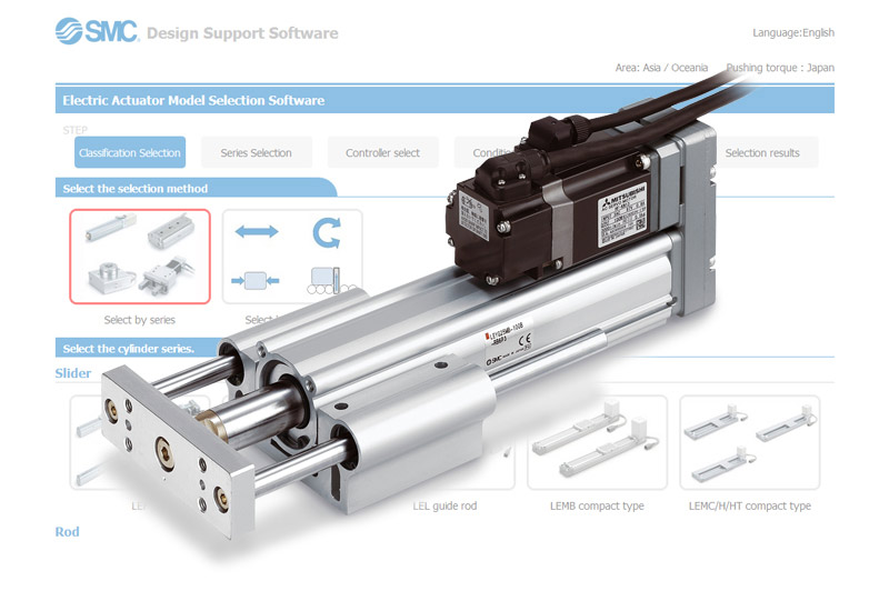 Electric Actuators Selector