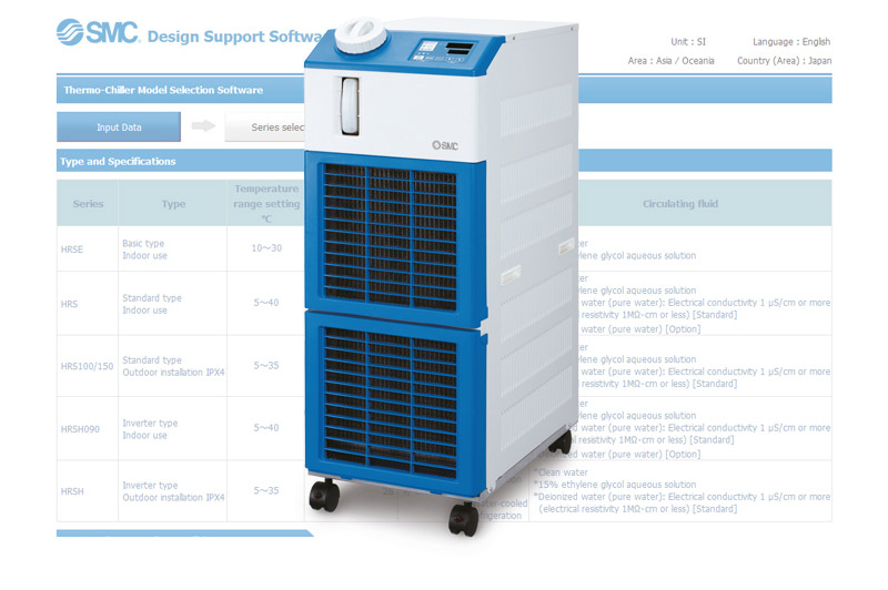 Thermo Chiller Selector