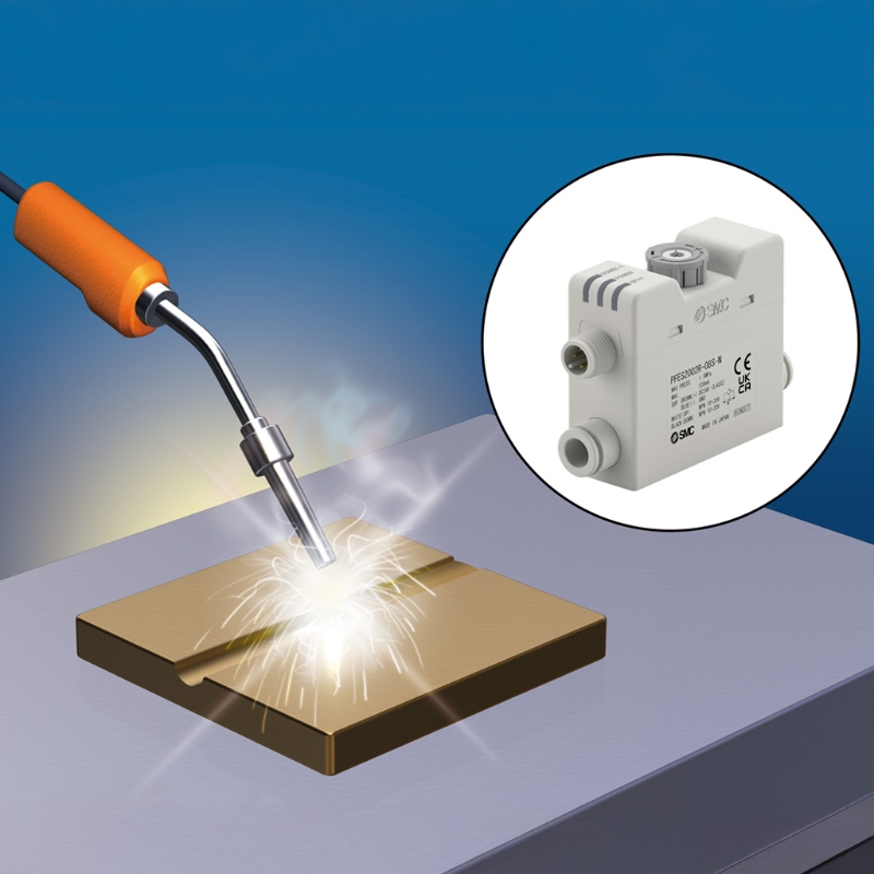 Typical applications of electric flow controllers