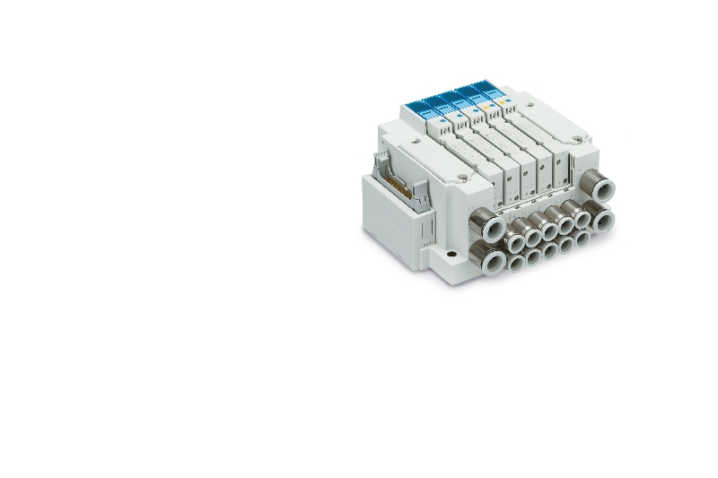 Kompaktowe 5-portowe zawory elektromagnetyczne