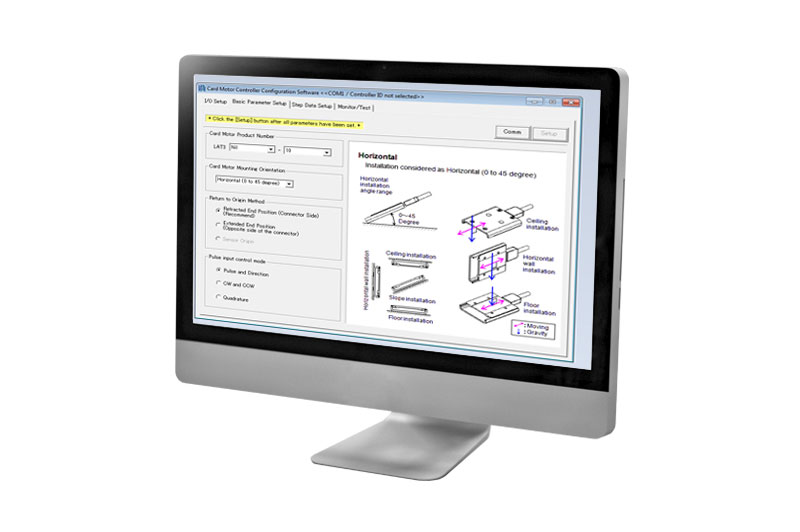 Electric Actuator Controller Setting Tools