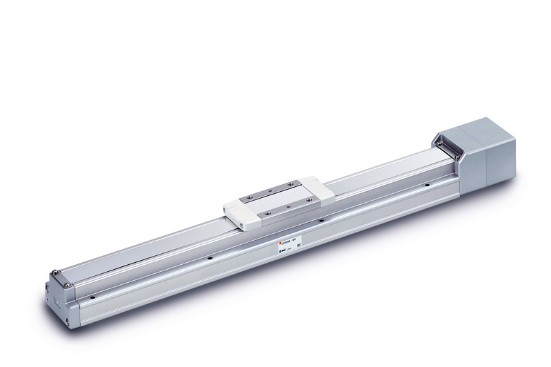 High rigidity slider type, belt drive