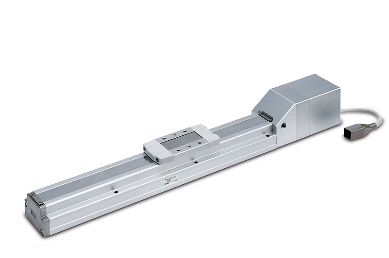 Attuatore senza stelo, trasmissione a vite Motore SC step/servo