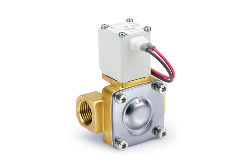 Single Unit, Pilot Operated, 2 Port Solenoid Valve