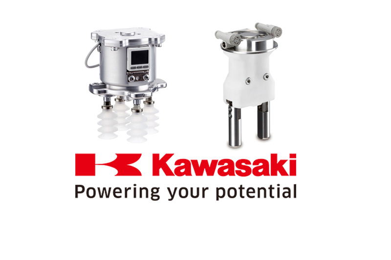 Greifer für kollaborative Roboter für die Kawasaki Heavy Industries