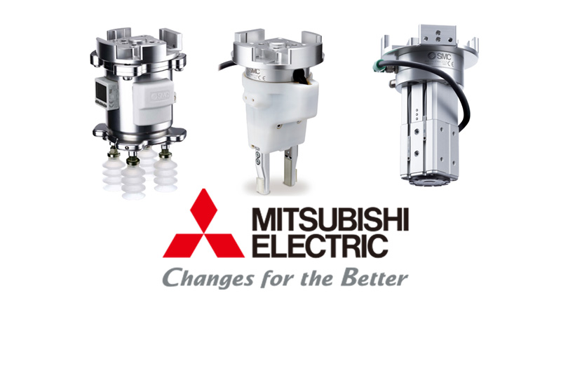 Vhodné pro kolaborativní roboty společnosti Mitsubishi Electric.
