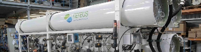 Environmentally friendly water filtration in the athletes' village