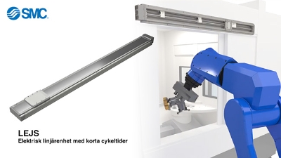 LEJS – Animation av elektrisk linjärenhet med korta cykeltider