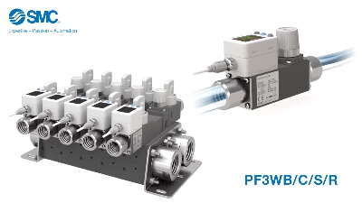 PF3WB/C/S/R – Animation av digital flödesvakt för vatten