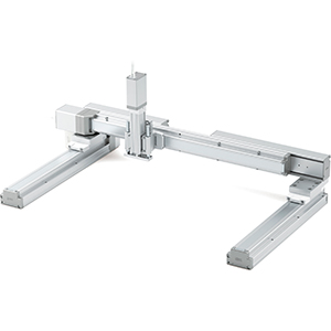 Gantries (X, Y, Z axes with support guides) – LEA