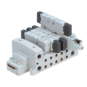 VV80*-FD, Manifold, ISO 15407-2, D-sub Connector