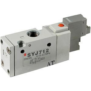 SYJ700, Elektromagnetický nepřímo ovládaný 3/2 ventil, všechna provedení