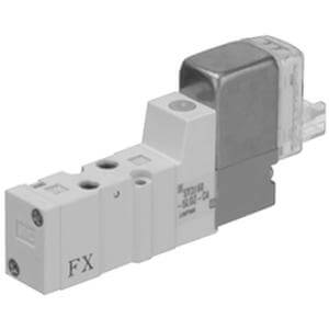 SYJ3000-*WA, 5 Port Solenoid Valve, Base Mounted & Body Ported, M8 Connector (IEC60947-5-2)
